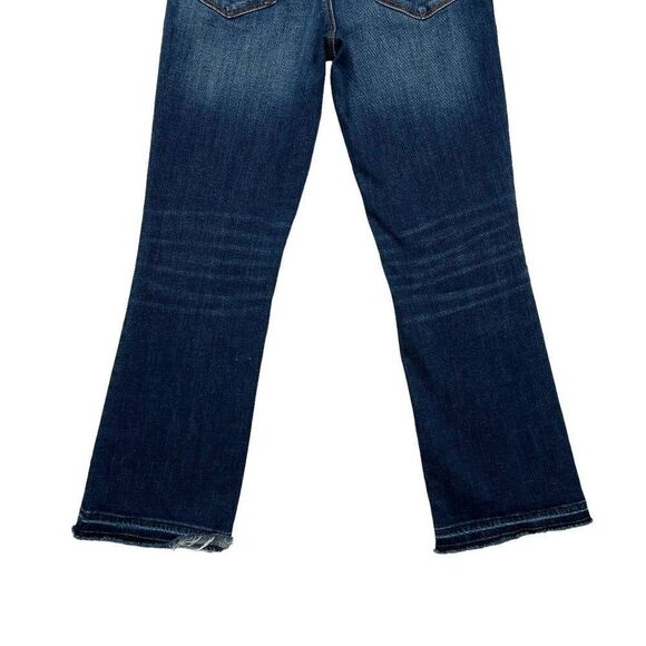 J Brand Women's Size 27 Dark Wash Open Hem Jeans - Picture 7 of 10